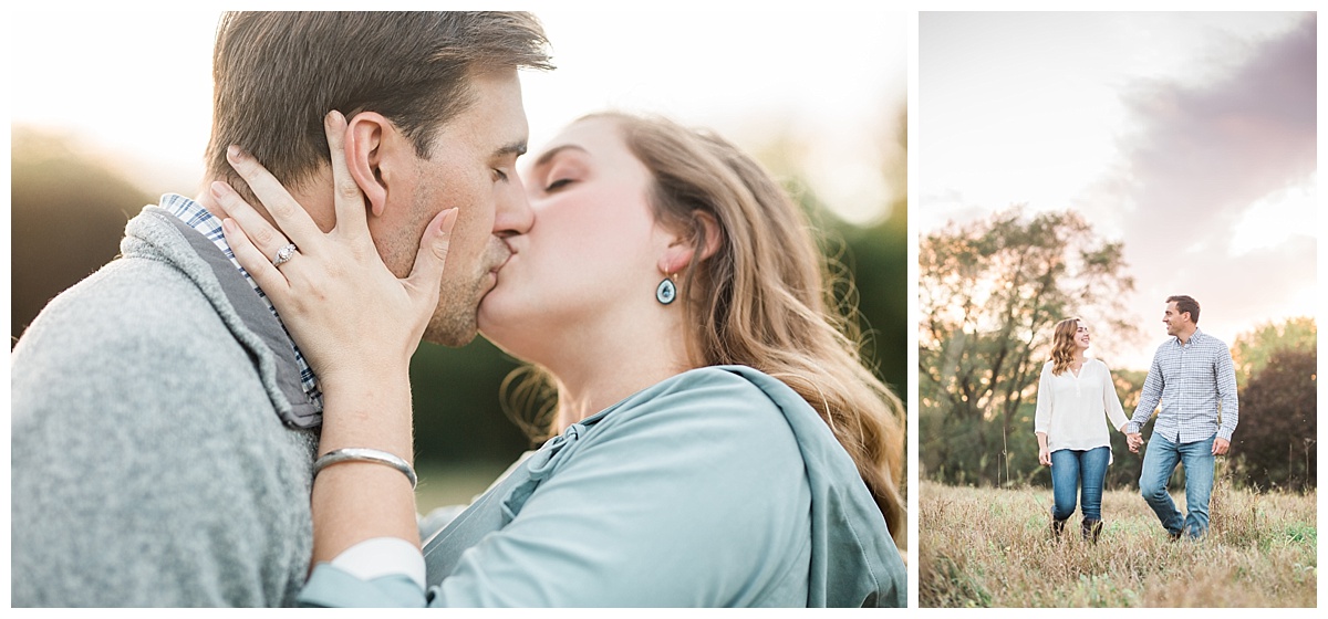 fieldstone photography engagement session for alexandra and cody