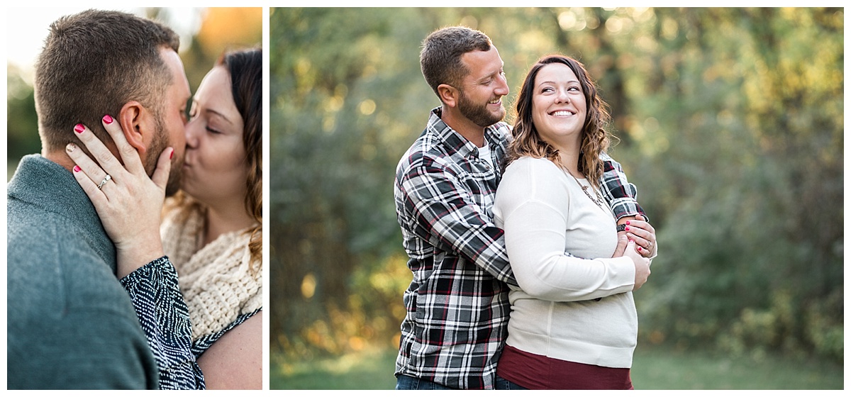 engagement session wedding photographer in the quad cities