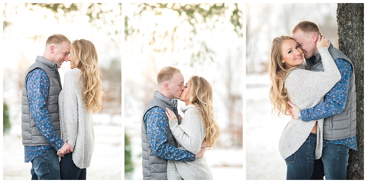 wedding photographer in des moines engagement session
